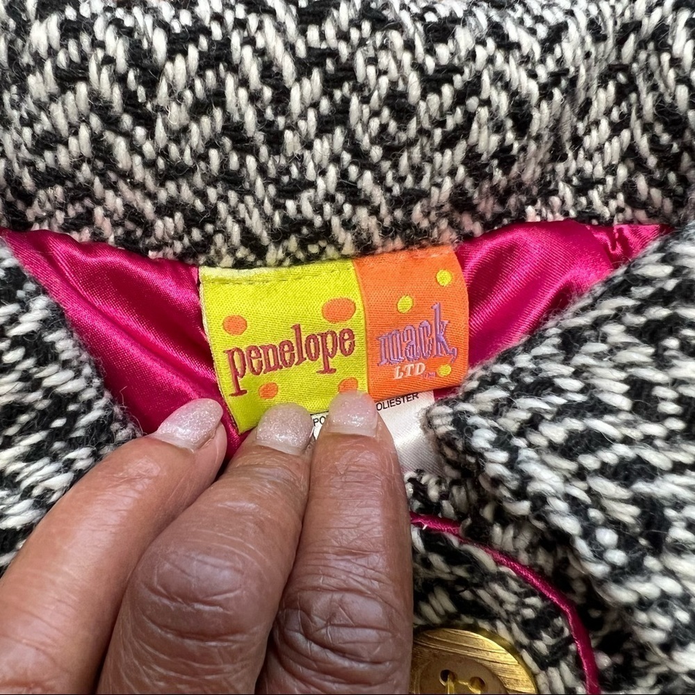 Penelope Mack Double Breasted Wool Blend Coat - Picture 7 of 7